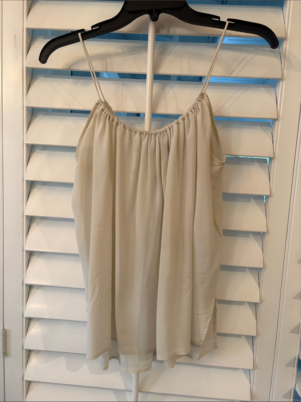 Light Cream Spaghetti Strap Camisole